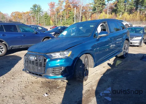 2022 Audi Q7 Premium Plus 55 Tfsi Quattro Tiptronic из США, поврежденный, VIN WA1LXBF75ND007562